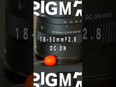 α6700を買ったら絶対にこのSIGMAレンズがおすすめ【SIGMA 18-50mm F2.8  DC DN】