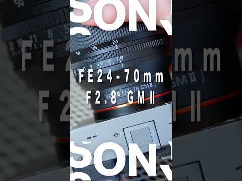 Sony FE 24-70mm F2.8 GM Ⅱが最高すぎる！α7CⅡにも最適な標準ズームレンズはこれ！