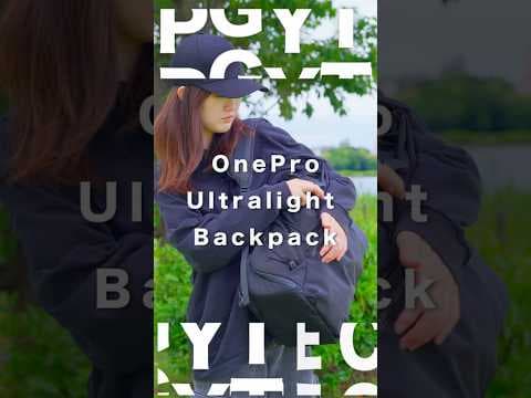 PGYTECHのカメラバッグが軽くて大容量！OnePro Ultralight Backpack