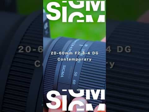 SIGMAから新登場！広角・標準域の軽量小型レンズ 20-60mm F2.8-4 DG Contemporary | α7CⅡにピッタリ